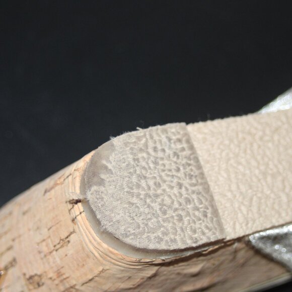 LADIES VOLATILE WEDGE SLIDE/SANDALS - 9 - SOFT GOLD - Picture 6 of 9